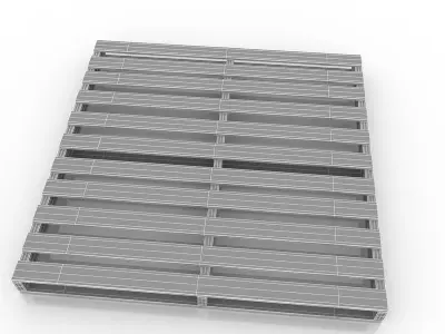 Wood Pallet 3D model get