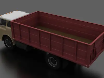 C-Series C-800 Grain Truck 1970 Low-poly 3D model