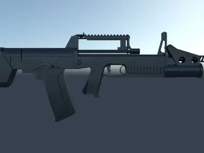 I-91 Bullpup 3D model