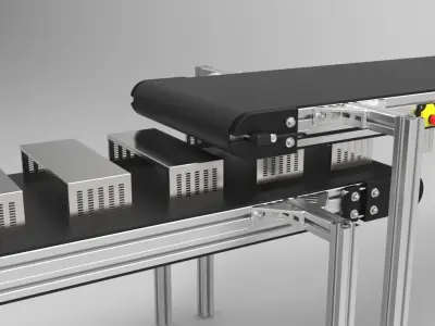 magnetic conveyor Free 3D model