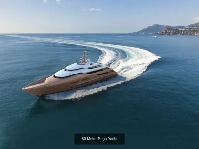 Mega Yachts And More 3D Model Pack