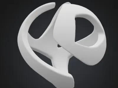 Scifi Object Shape Model 1 3D model