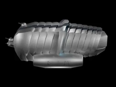 Creuss Dreadnaught 3D model