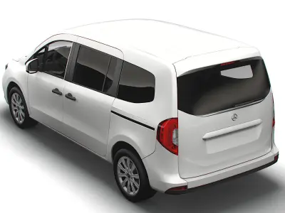Mercedes Benz Citan Micro Camper LWB 2023 3D model