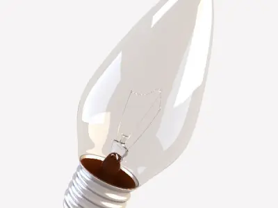 Light bulb 3D model by codercatclub