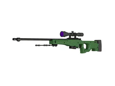 AWP 001 3D model