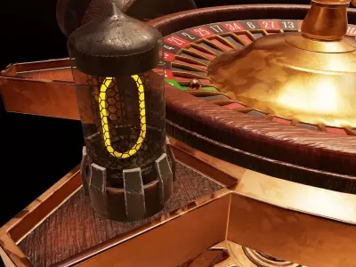 Steampunk Roulette 3D model