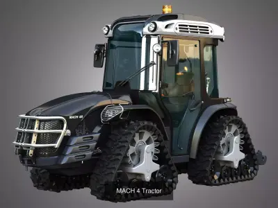 3 Farming Tractors Package