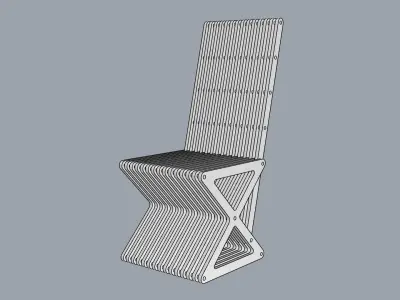 INFINITY CHAIR by DOCE INGENIEROS ARQUITECTOS - RHINOCEROS 3D model