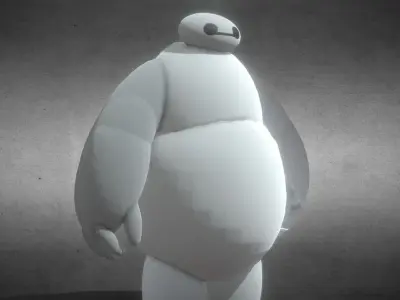 Baymax - Big hero 6 3D model purchase