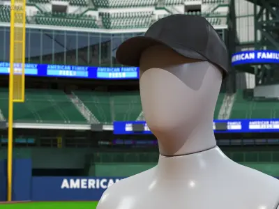 Baseball Cap  purchase 3D model