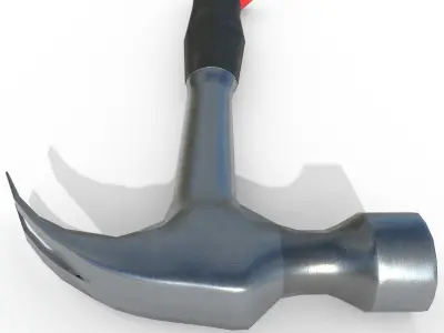 Hammer PBR Low-poly 3D model purchase