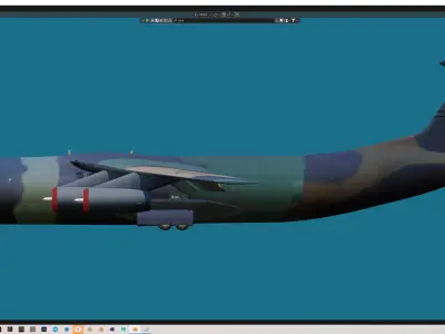C-141B Free 3D model