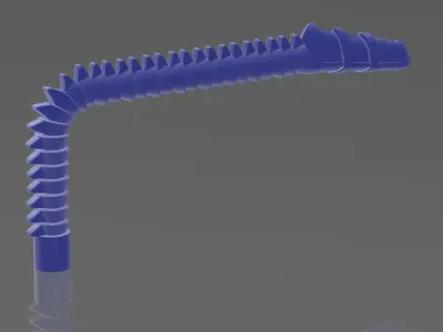 Transformers Beast Wars Transmetal Rampage Antenas 3D print model