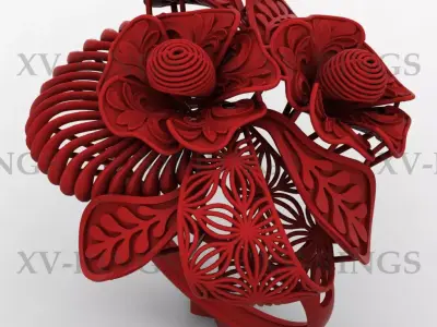 NEW TURKISH RING XV-08  3D print model
