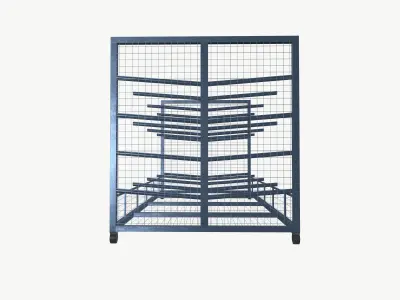 Long load trolley 3D model