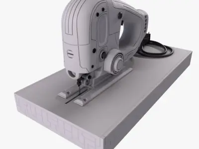 Jigsaw 3D model purchase