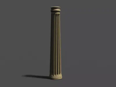 Doric column  Free 3D print model