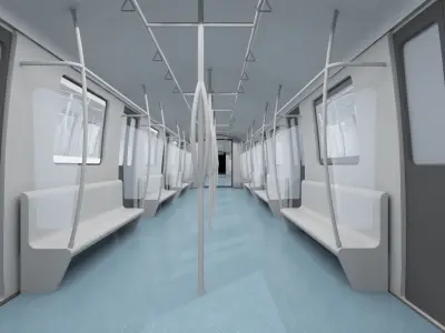 Delhi Metro 3D model