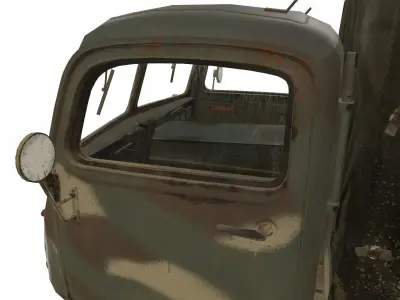 Raupenschlepper Ost Low-poly 3D model