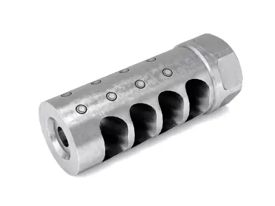 Gen 3 Little Bastard Self Timing Muzzle Brake Low-poly 3D model