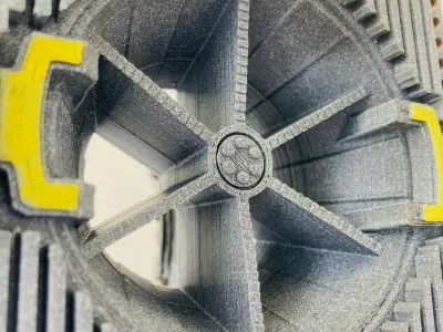 Custom Sci Fi Vent 3D print model