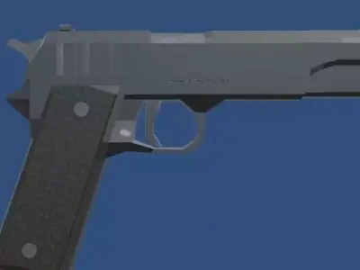Colt M1911A1 Free 3D model