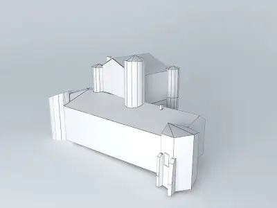 CHATEAU DE CHERVES Free 3D model
