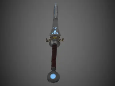 glow sword  Free 3D model