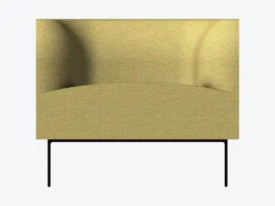 Furniture - Chair - Contemporary - Line - Type 2 Low-poly 3D model