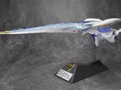 Legend of Galactic Heroes DNT Brunhild 1-8000 Scale  3D print model