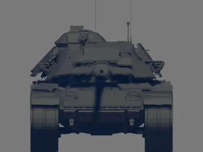 M60A2 TTS 3D model