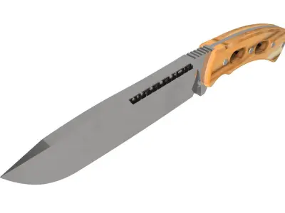 HUNTING KNIFE 3D model purchase