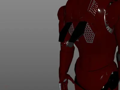 Iron man 3d model free Free 3D model