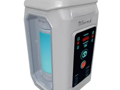 SciFi Futuristic Energy Power Cell 3D model