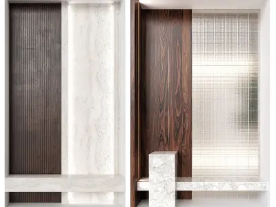hallway partition 3D model