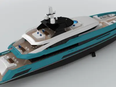 Miraflores Yacht 3D model