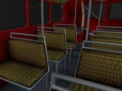 a old routmaster city bus 3D model
