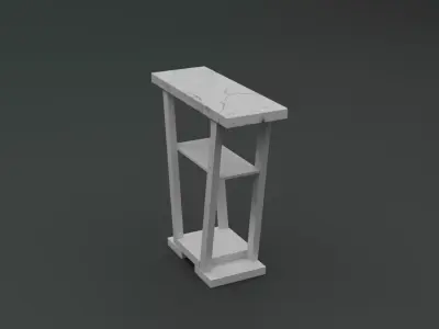 Coffee Table Low-poly 3D model purchase