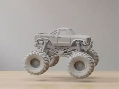 Monster truck  3D print model