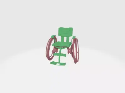Carl WheelChair - Detroit becomes human Free 3D model