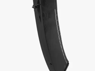 AK  Magazine black 3D model
