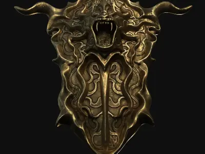 Shield fantasy  3D model