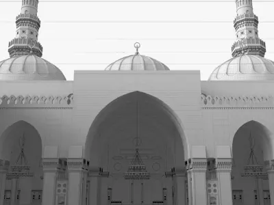 Masjid Quba 3D model