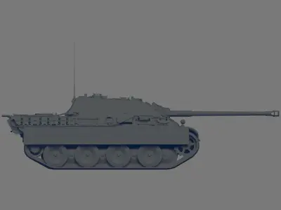 Jagdpanther 3D model