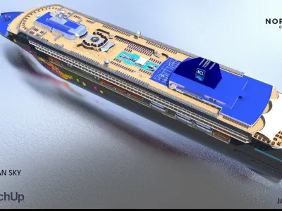 NORWEGIAN SKY 3D model