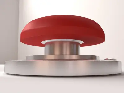 Emergency Button 3D model buy