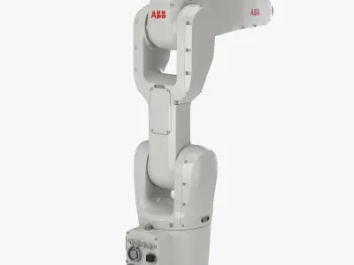 Industrial Robot ABB IRB 1200 3D model