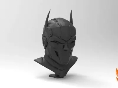 Zortrax Mask from batman beyond ready to 3d print 3D model