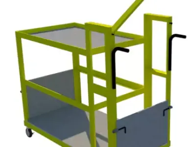 FACTORY PLAN 3D model